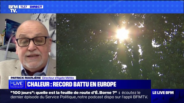 Le directeur d'Agate Météo s'attend à de nouveaux records de chaleur ce vendredi