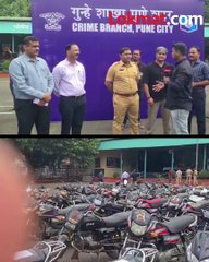 गुन्हे शाखा पोलिसांचं SPECIAL DRIVE; बीड, लातूर अन् धाराशिवमधून 162 दुचाकी जप्त