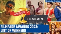 68th Filmfare Awards 2023: 'Gangubai Kathiawadi' bags 10 trophies | Oneindia News