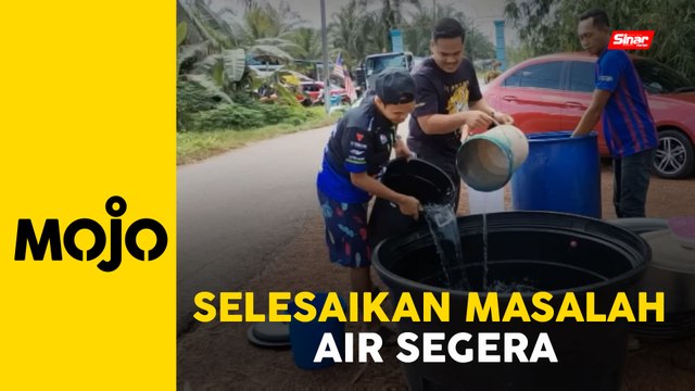 Penduduk gesa tangani isu gangguan bekalan air