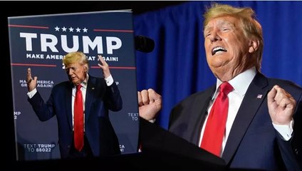 Trump'tan Biden taklidi... ABD Başkanı'nın yolunu şaşırdığı anları taklit etti