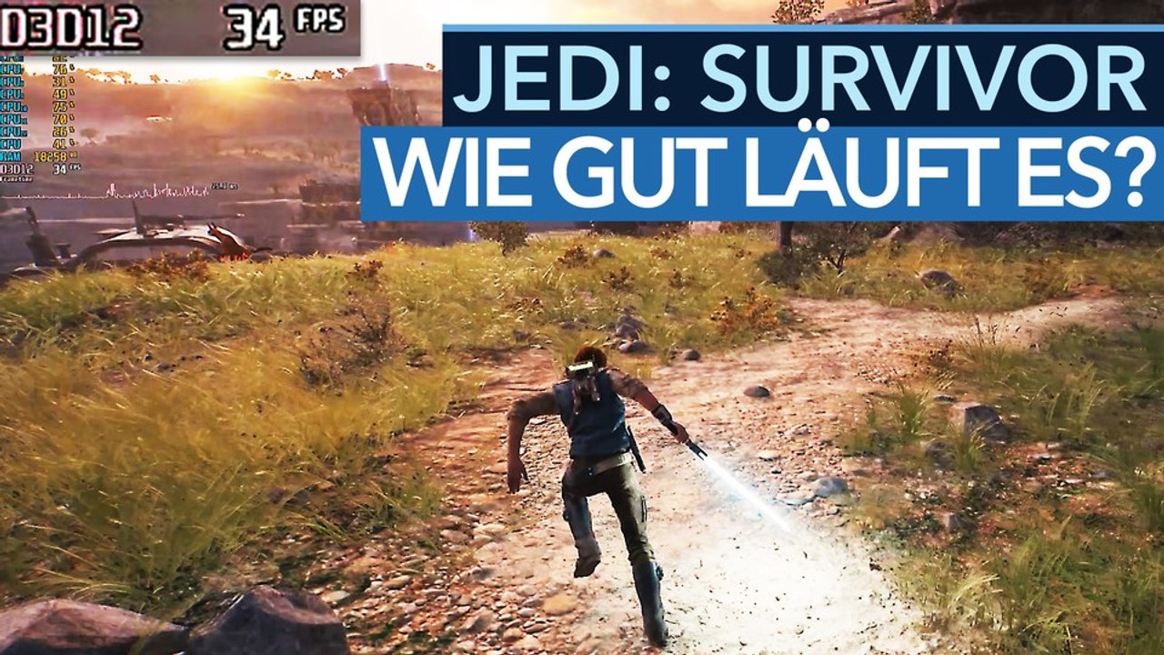 Star Wars Jedi: Survivor - Performance-Check: Läuft es zum Release jetzt besser?