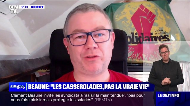 Simon Duteil (Solidaires): Il n'est pas question d'aller négocier quoi que ce soit d'autres que les retraites