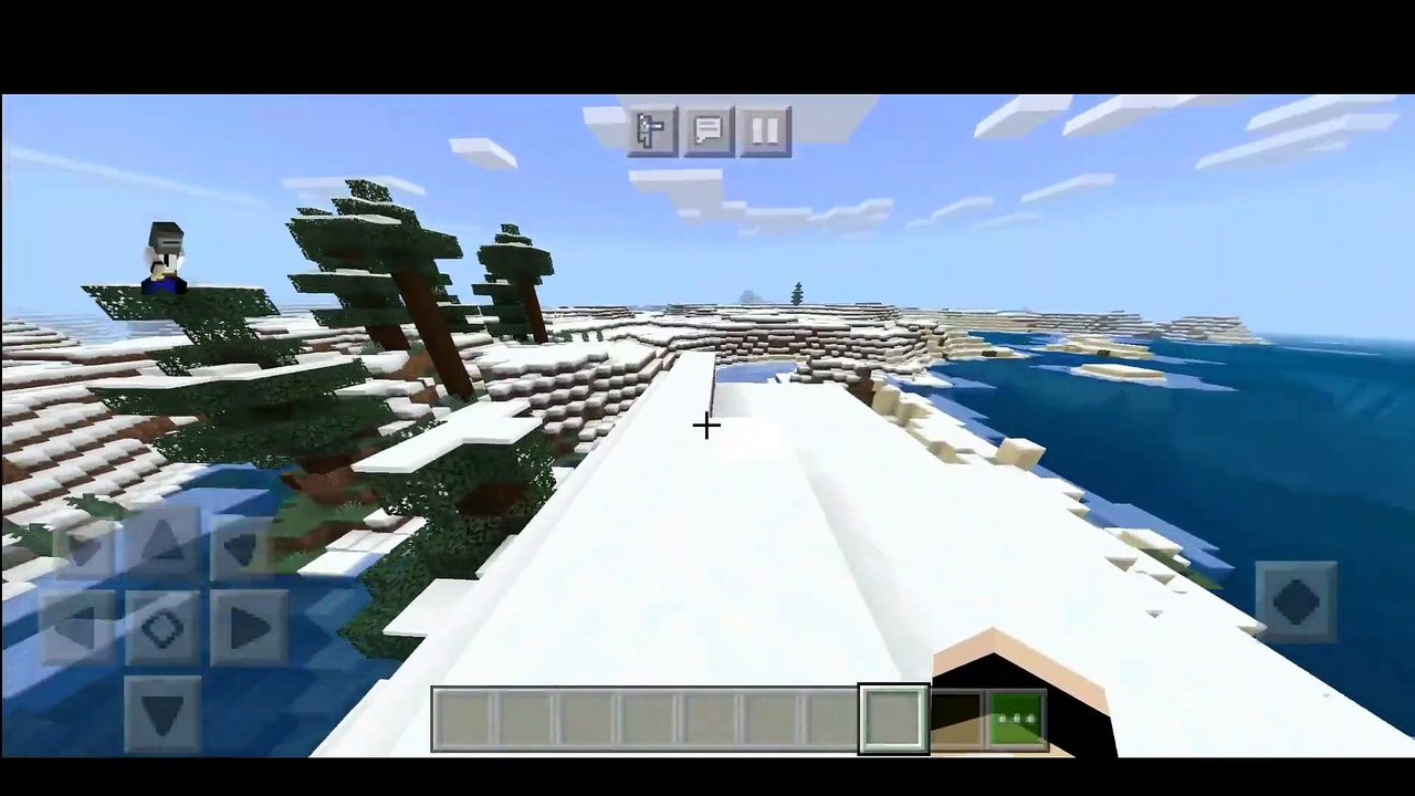 MINECRAFT POCKET EDITION, BUT I HAVE JAVA ADVANCEMENT IN MOBILE