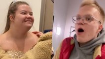 Teen With Autism Goes Viral For Heartwarming Reaction To Girlfriend's New Dress | Happily TV