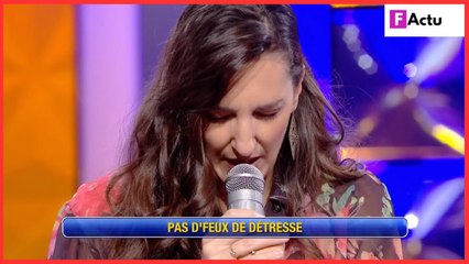 Nagui explique pourquoi Audrey faisait des gestes après avoir été éliminée