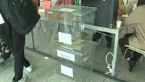 Ankara Esenboğa Havalimanı'nda oy verme işlemi devam ediyor
