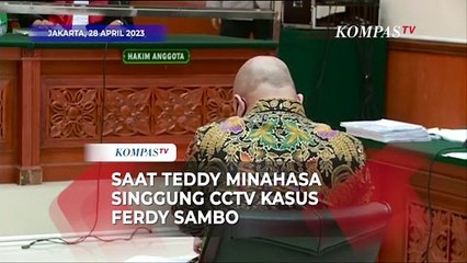 Saat Teddy Minahasa Singgung CCTV Kasus Sambo dan KM 50 di Sidang Duplik