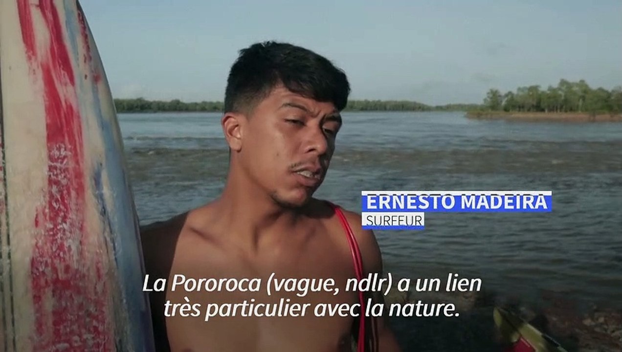 En Amazonie, une vague d'eau douce met les surfeurs au défi