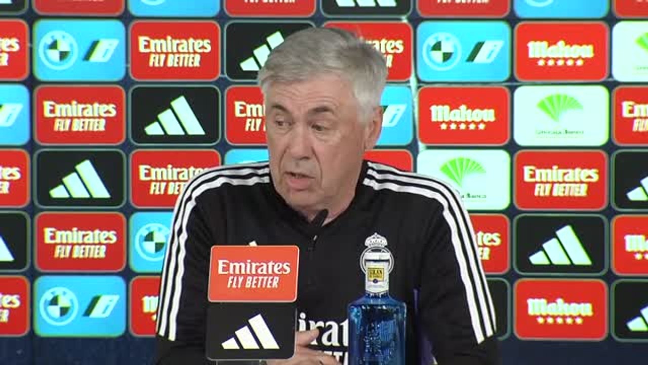 Ancelotti, sobre las patadas a Vinicius: "La suerte es que tiene una estructura fuerte, capaz de aguantar"