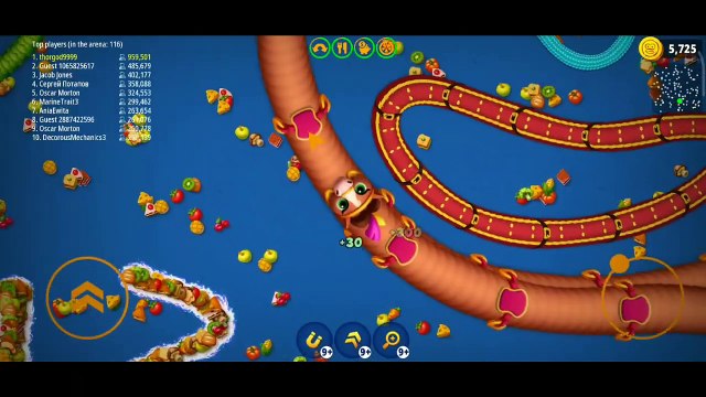 WormsZone.io Best Pro Slither Snake Top 01 Epic Worms Zoneio Best Gameplay