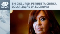 Cristina Kirchner diz que não irá concorrer à presidência da Argentina