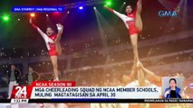 Mga cheerleading squad ng NCAA member schools, muling magtatagisan sa April 30 | 24 Oras