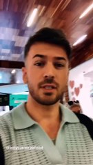 David Carreira faz brincadeira com o pai