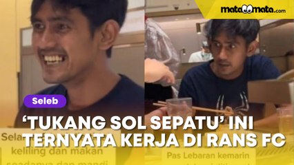 Tukang Sol Sepatu yang Jaga Rumah Kosong Ternyata Kerja di RANS FC: Gampang Banget Kegocek Konten