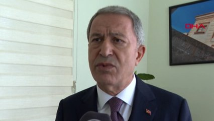 Sudan'da Türk uçağına saldırı sonrası Bakan Akar'dan açıklama