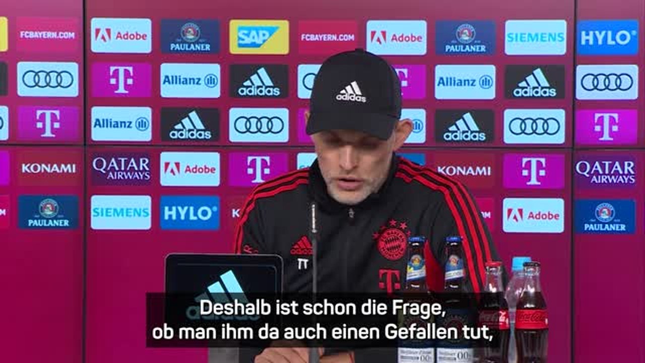 Tuchel verteidigt Tel: 'Tun wir ihm einen Gefallen?'
