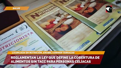 Reglamentan la ley que define la cobertura de alimentos sin TACC para personas celíacas
