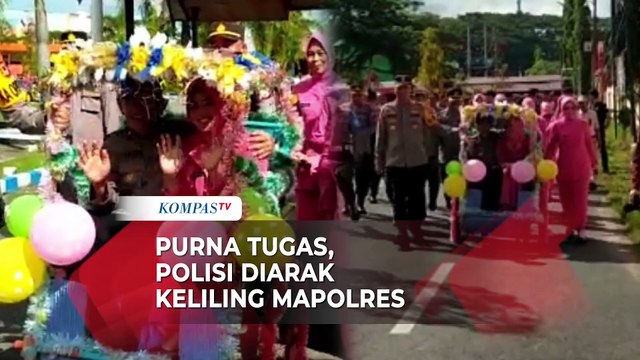 Anggota Polisi di Pinrang Diarak Keliling Mapolres Gara-gara Ini