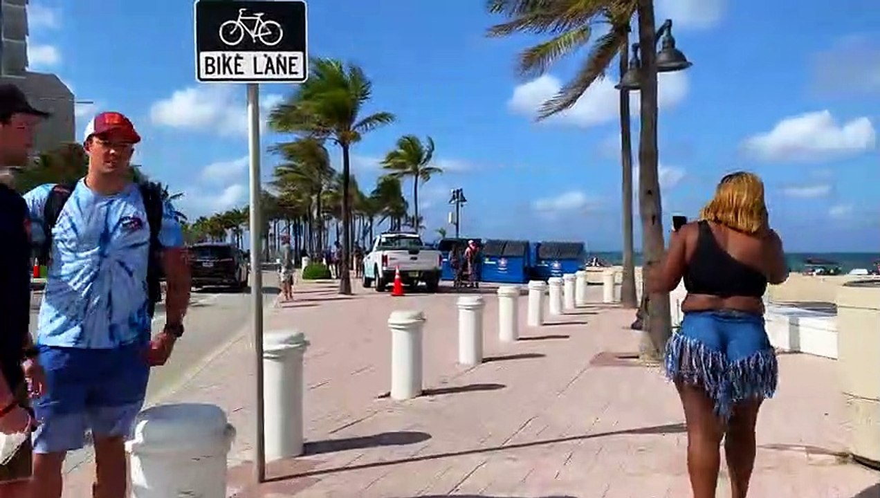 【4K】WALK Fort Lauderdale FLORIDA is always fun! USA 4k video
