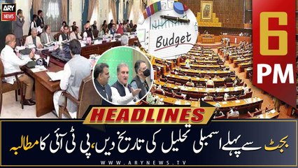 ARY News Prime Time Headlines | 6 PM | 28th April 2023