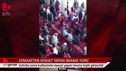 İzmir ve Urfa'da imamlar cuma hutbesinde siyaset yaptı, vatandaşlar camiyi terk etti