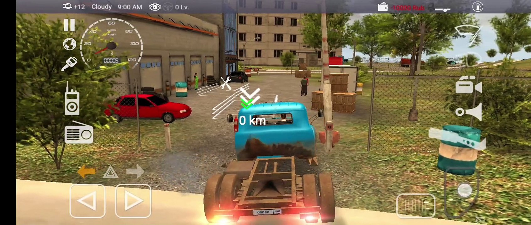 Russian Village truck driving - Android games