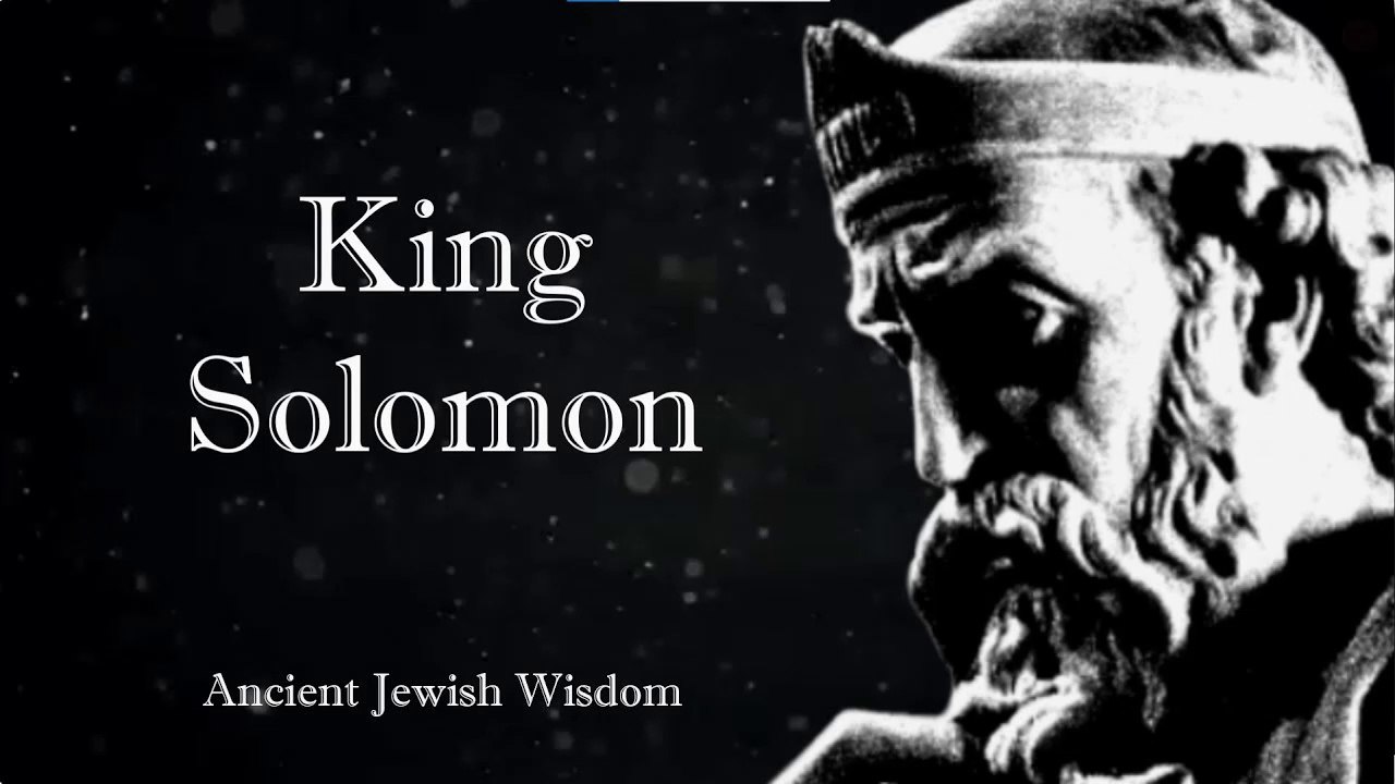 Keep My Commandment And Live! - Proverbs From King Solomon