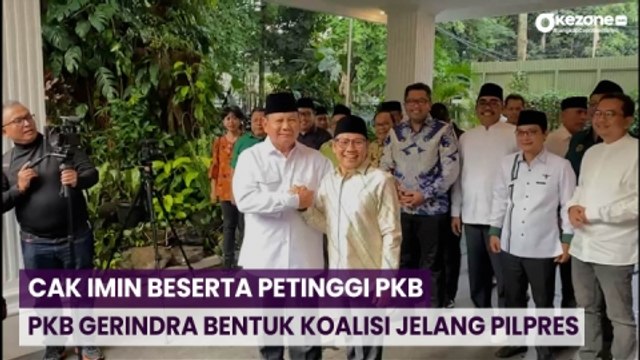 Cak Imin Beserta Petinggi PKB Datangi Kediaman Prabowo