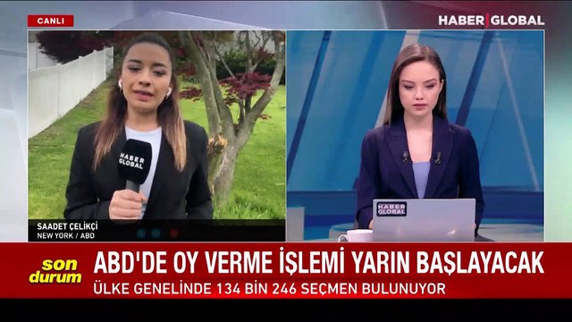 ABD'de oy verme işlemi yarın başlayacak! Türk vatandaşları 9 temsilcilikte oy kullanabilecek