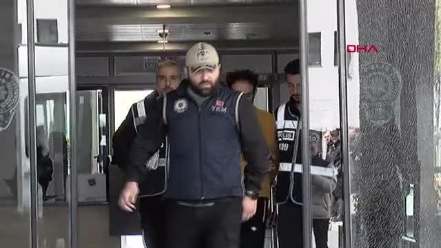 MİT'İN YURT DIŞINDA YAKALADIĞI PKK'LI TERÖRİST RASİM AKYOL HAVALİMANI POLİS MERKEZİNDEN ÇIKARILDI - 1