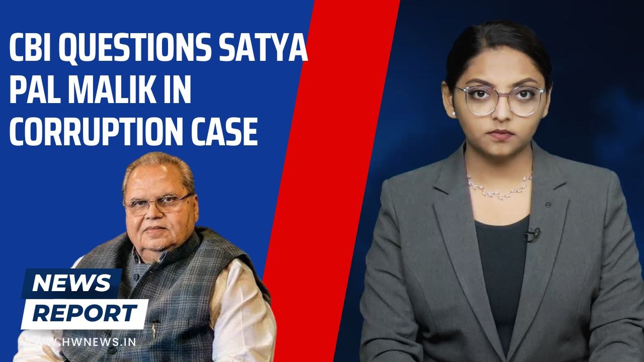CBI Reaches Satya Pal Malik's Residence To Question Him In Corruption Allegations| PM Modi | Pulwama