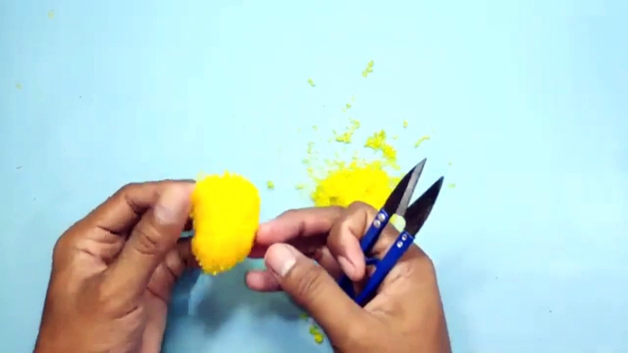 cute pom pom duck woolen toys making easy duck m video Dailymotion