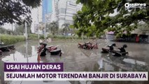 Usai Hujan Deras, Sejumlah Wilayah Surabaya Terendam Banjir