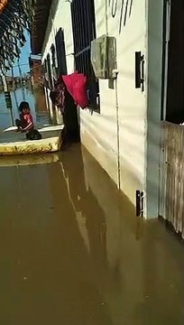 Casas são invadidas pelas águas das chuvas e moradores de Caucaia ficam desabrigados