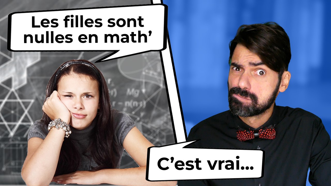Les femmes sont plus mauvaises en géométrie que les hommes