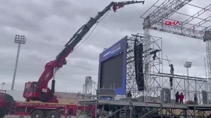 AK Parti'li Özcan Cumhurbaşkanımızın teşrif edeceği mitingin tüm hazırlıklarını yaptık