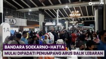 Bandara Soekarno-Hatta Mulai Dipadati Penumpang Arus Balik Lebaran