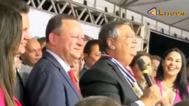 Flávio Dino debocha do pedido de prisão contra ele em visita ao Maranhão