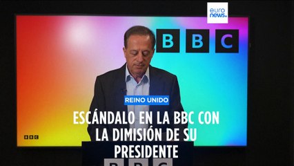 El presidente de la BBC dimite en medio del furor por su papel en un préstamo a Boris Johnson