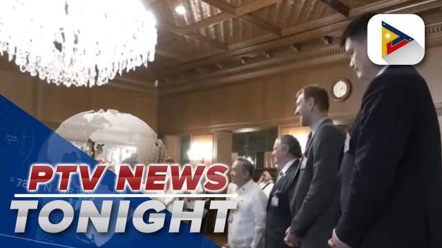 Fiba Central Board, SBP, POC officials pay courtesy call on Pres. Ferdinand R. Marcos Jr.