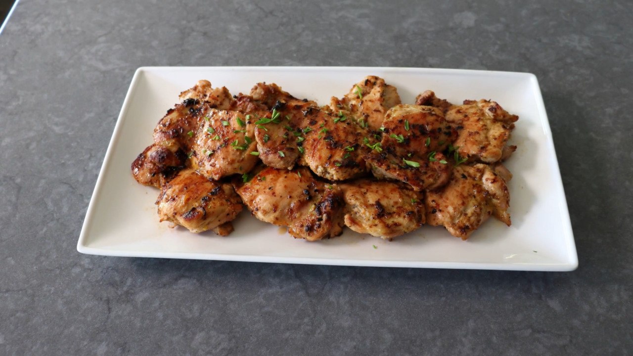 How to Make Grilled Caesar Chicken