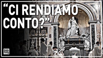 Lo scivolone che imbarazza Bergoglio ▷ Cionci: "Messa non canonica fatta in Vaticano: è gravissimo"