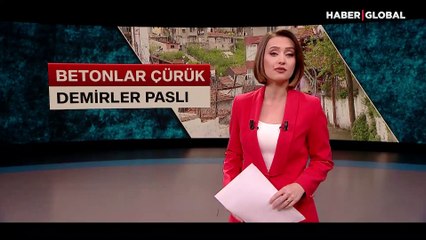 Karlıtepe Mahallesi'nde bina tedirginliği! Çürük binalar her geçen gün parça parça dökülüyor