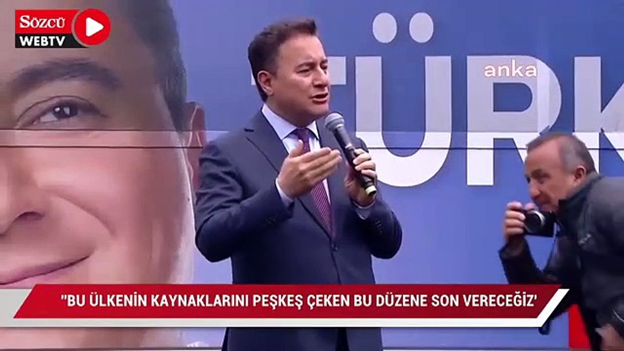 'Bu ülkenin yer altı ve yer üstü kaynaklarını üç beş çıkar grubuna peşkeş çeken bu düzene sonm vereceğiz'