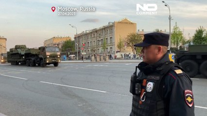 Репетийий парада Победы в Москве в этом году будет целых три