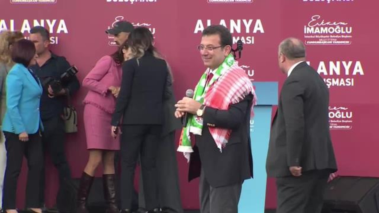 İmamoğlu, Alanya'da: "Bu Seçim, Parti Seçimi Değil, Bir Rejimden Kurtulma Seçimi"