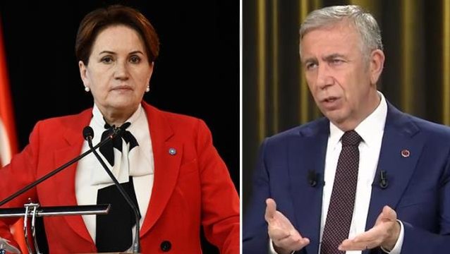 Mansur Yavaş, Akşener'i 6'lı Masa'ya dönmeye nasıl ikna ettiğini anlattı: 'Bu kadar insanın beklentisini geri çeviremezsiniz' dedim