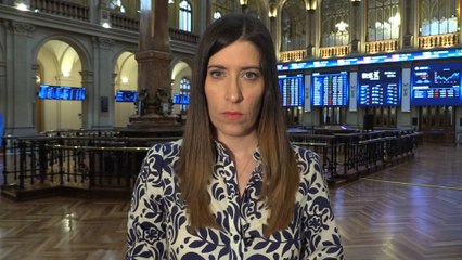 El Ibex 35 cae el 0,79 % y pierde los 9.300 puntos lastrado por los bancos