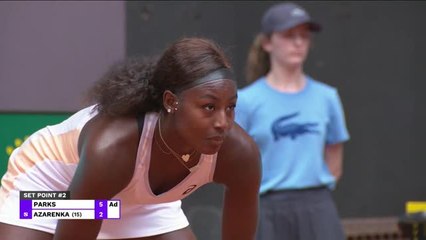 Madrid - Azarenka surprise par Parks